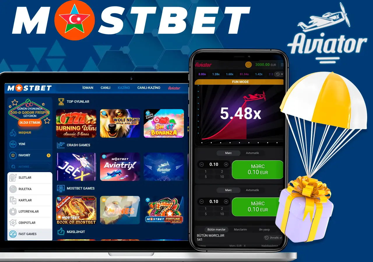 Sexy Mostbet betting company and casino in Egypt